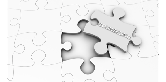 Puzzle piece with Counseling written on it